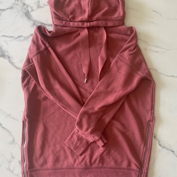 Aerie oversized pullover hoodie with sized zipper xsmall - Picture 1 of 6